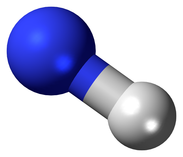 Ein animierter blauer und silberner Atom mit einem dynamischen Erscheinungsbild auf einem weißen Hintergrund.