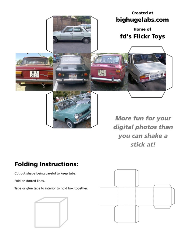 Ein Pr├Ąsentationsfolie mit Fahrzeugen auf einer Stra├če und darauf geschriebenem Text.